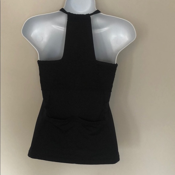 Black Athleta sports top. - Picture 3 of 4